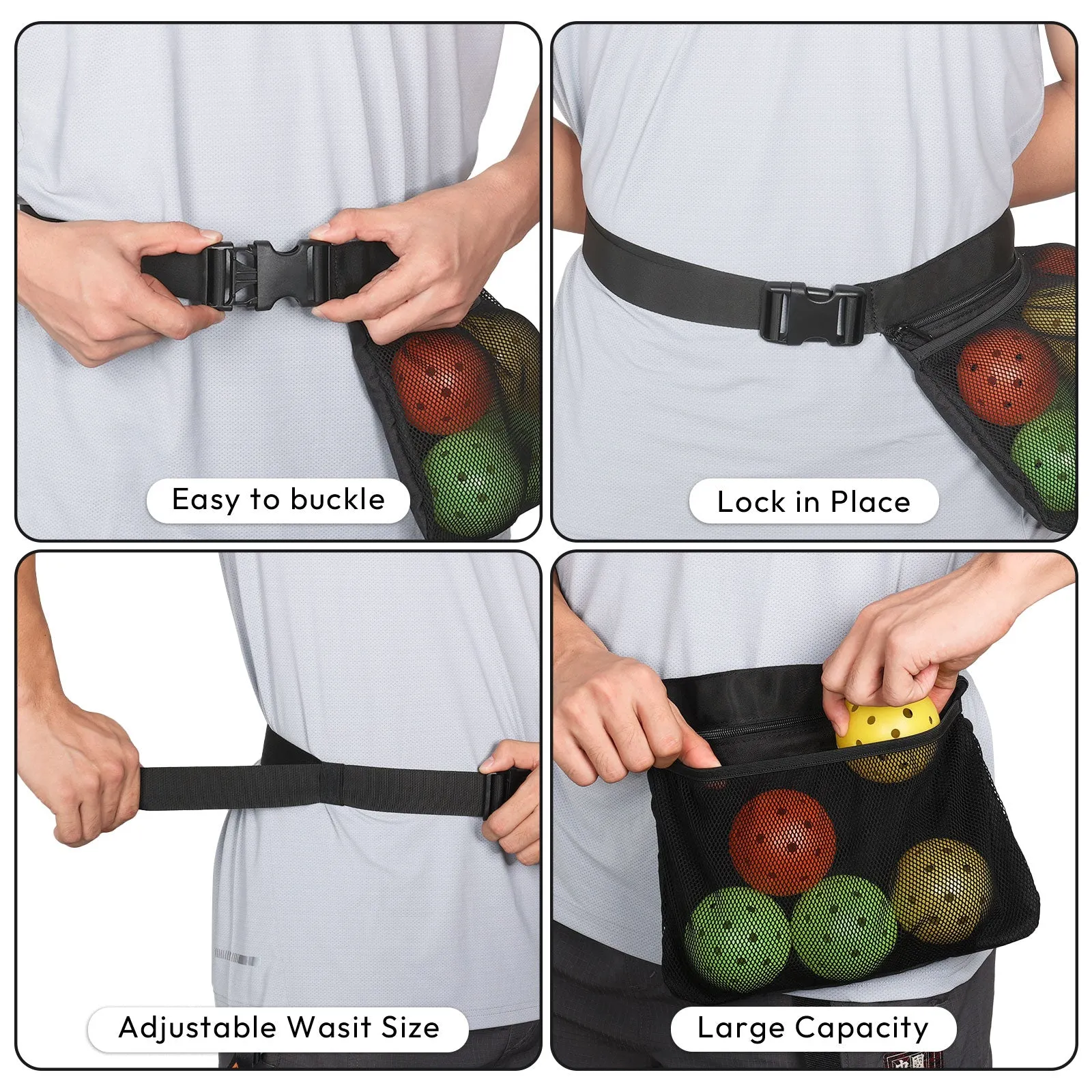 A11N Waist Pickleball Holder