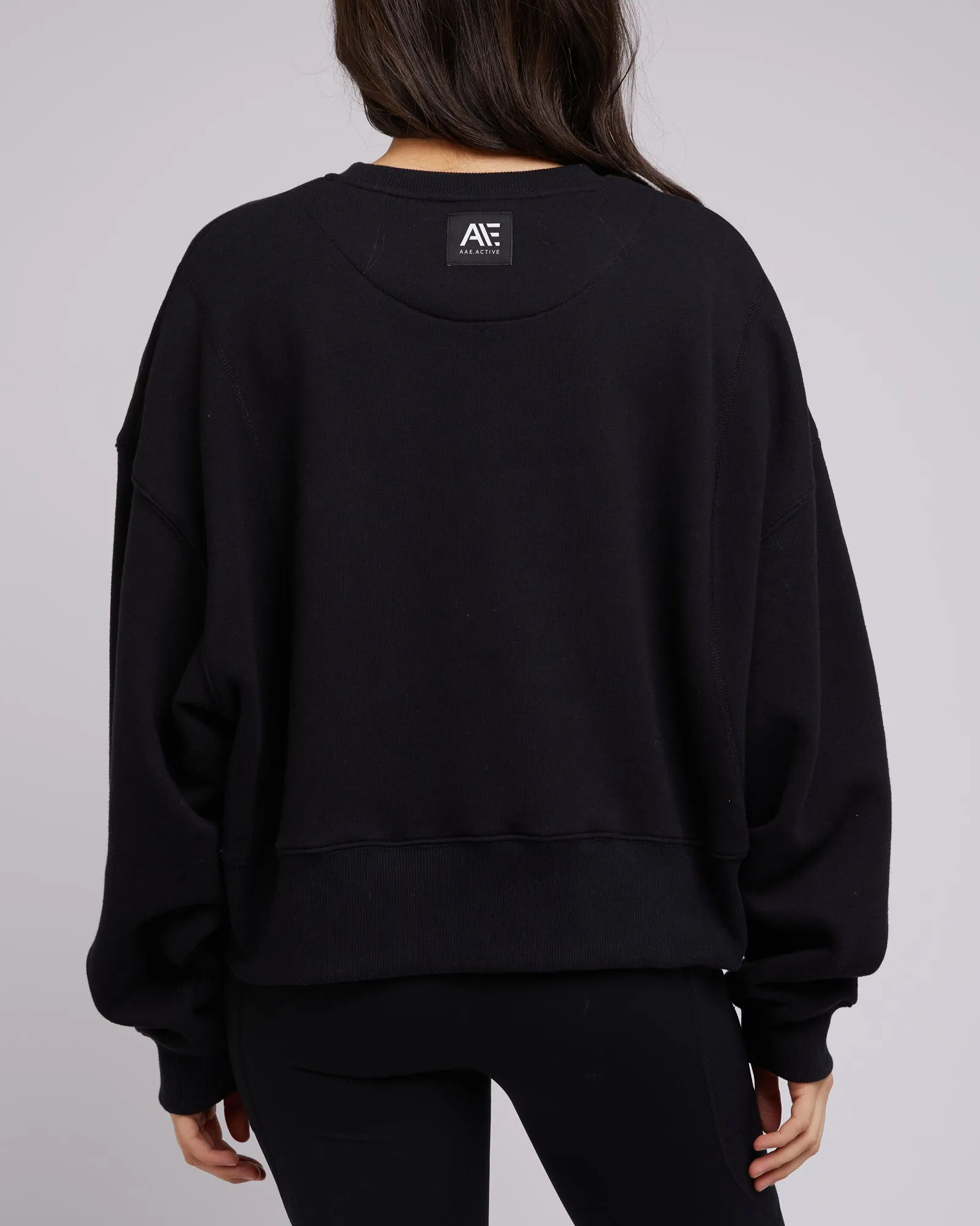 Active Tonal Sweater Black