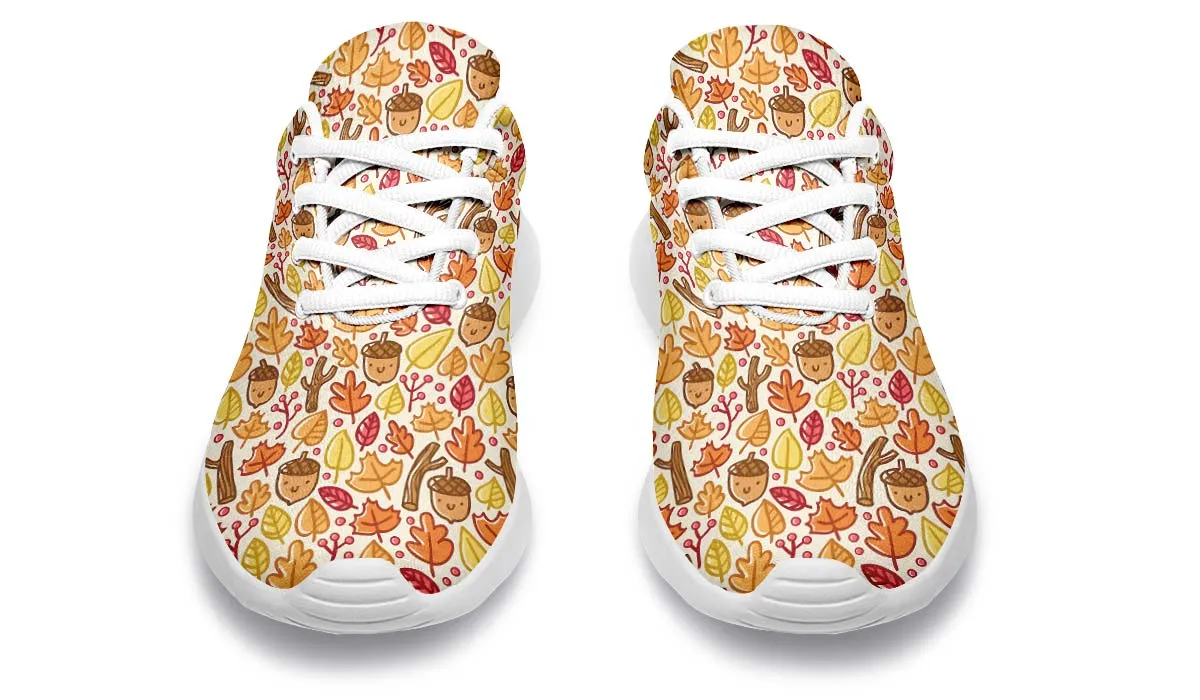 Adorable Autumn Pattern Sneakers