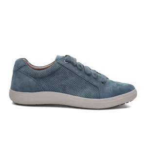 Aetrex Courtney Lace Up Sneaker (Women) - Blue