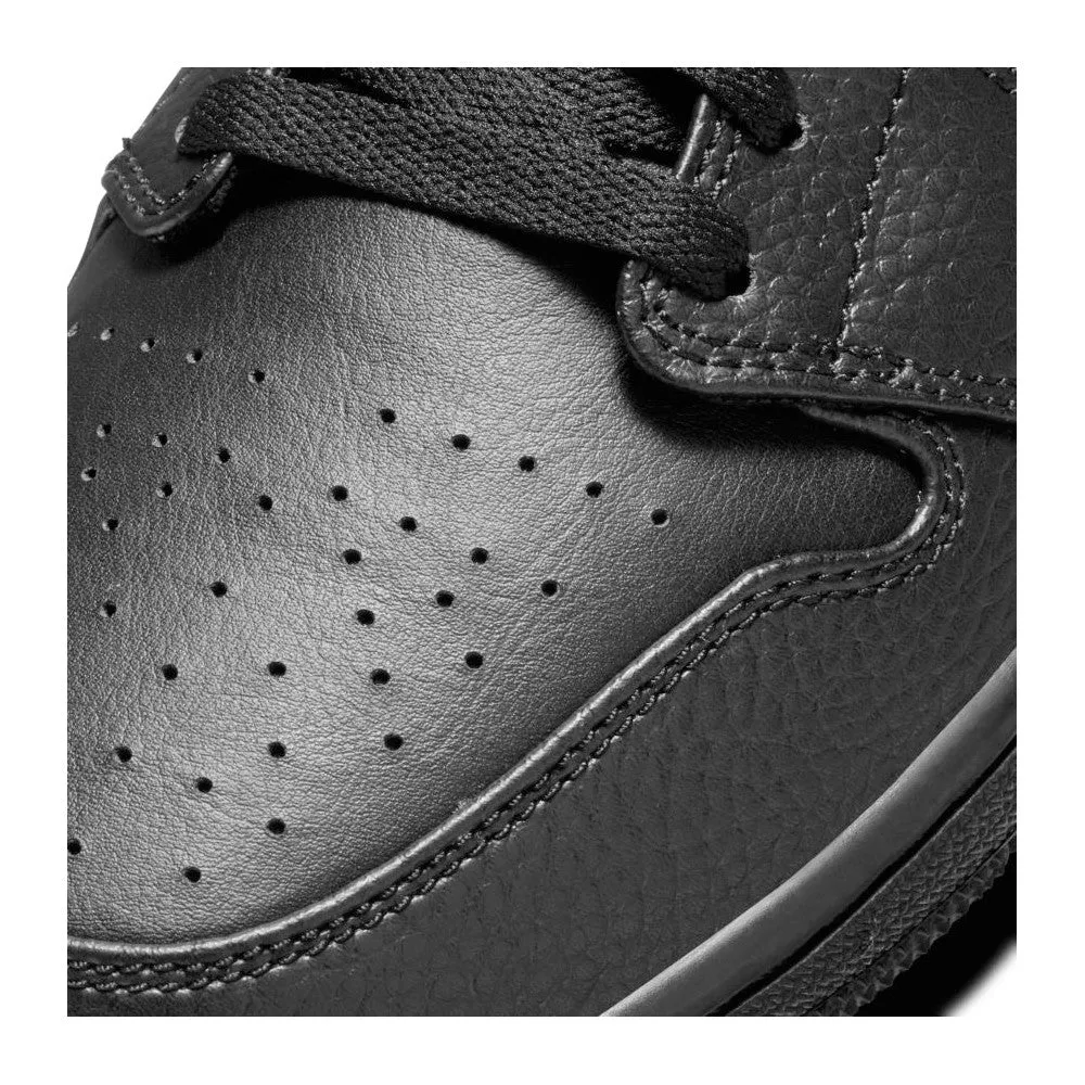 Air Jordan 1 Mid 'Triple Black' 554724-091