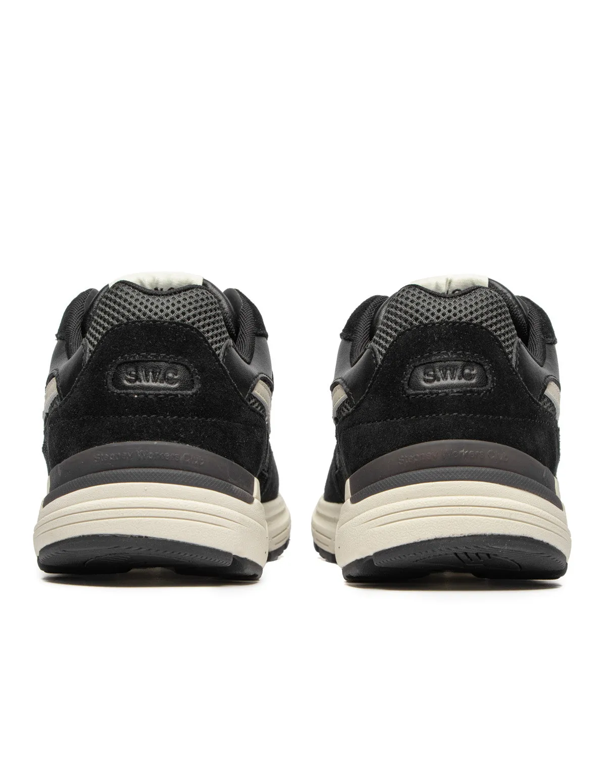 Amiel S-Strike Suede Mix Black-Black