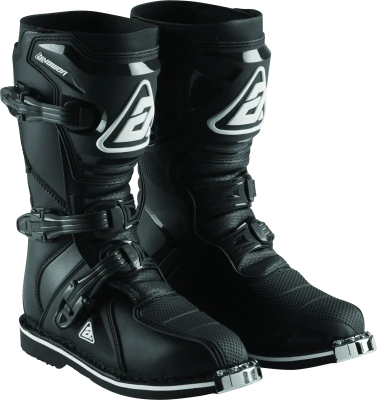 Answer AR1 Boot Black Youth - 2