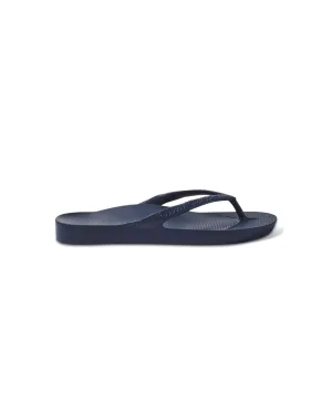 Archies Arch Support Navy Thongs