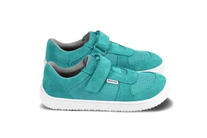 Be Lenka Kids barefoot sneakers Joy - Turquoise & White