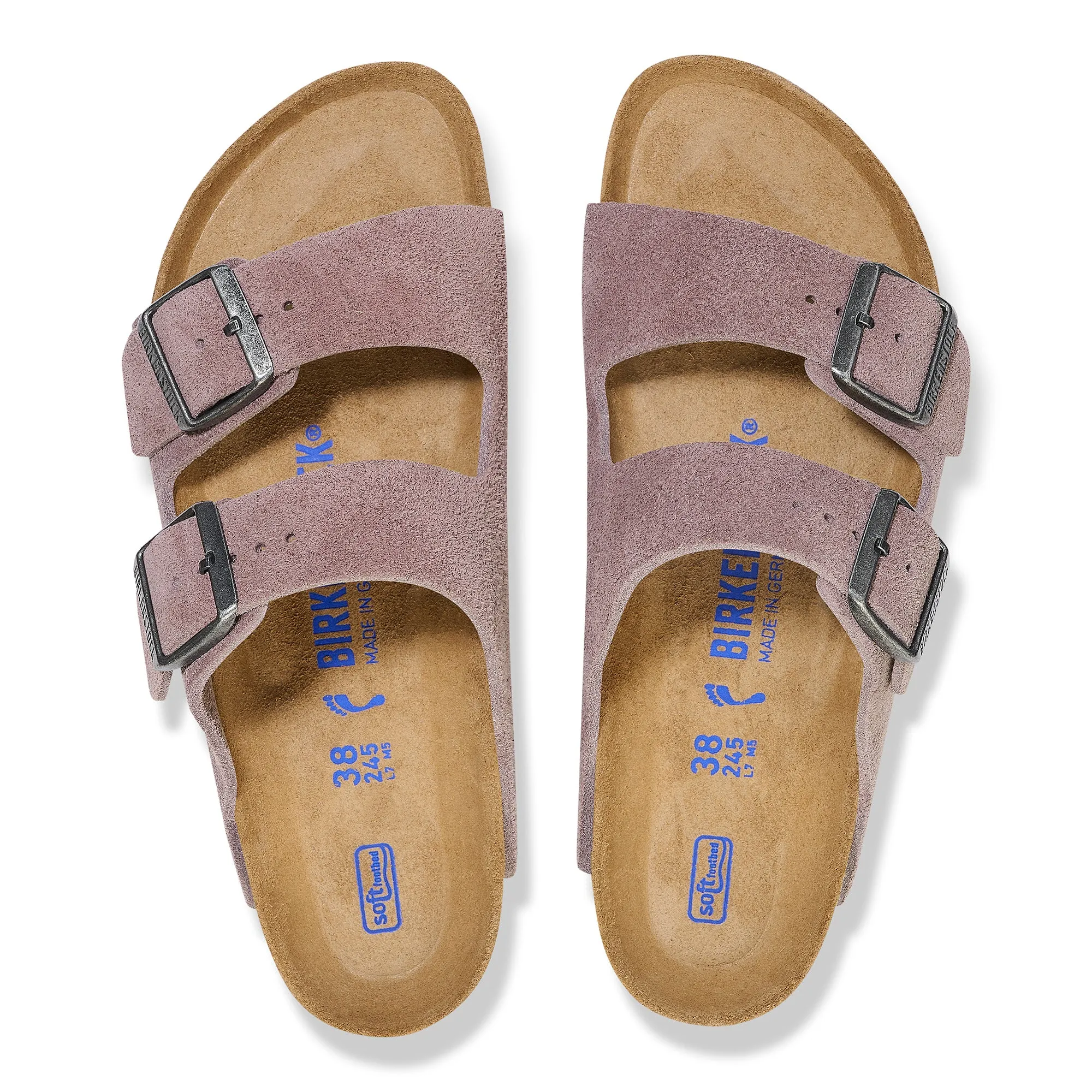 Birkenstock Arizona Soft Footbed Suede Leather Women's (MEDIUM/NARROW WIDTH)