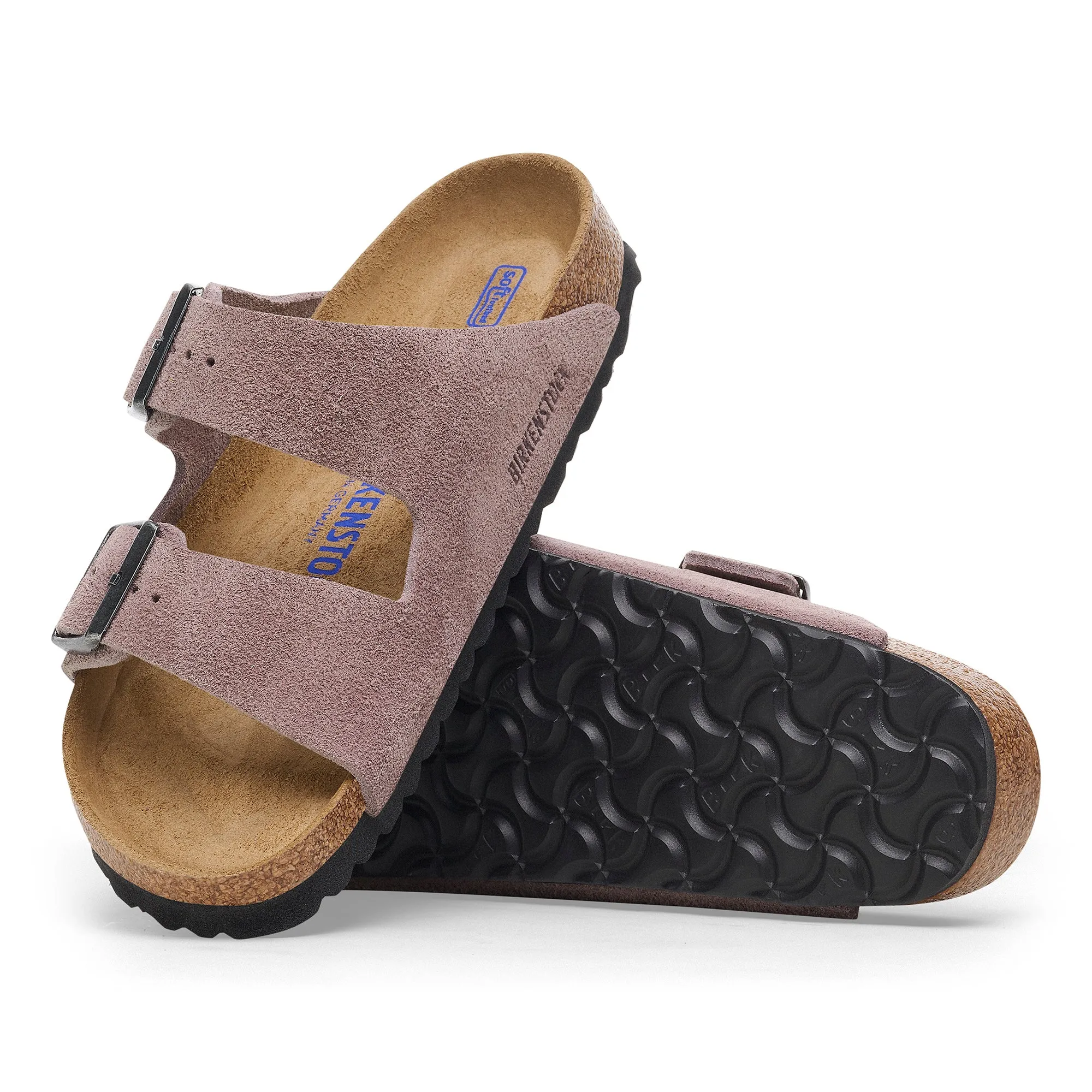 Birkenstock Arizona Soft Footbed Suede Leather Women's (MEDIUM/NARROW WIDTH)