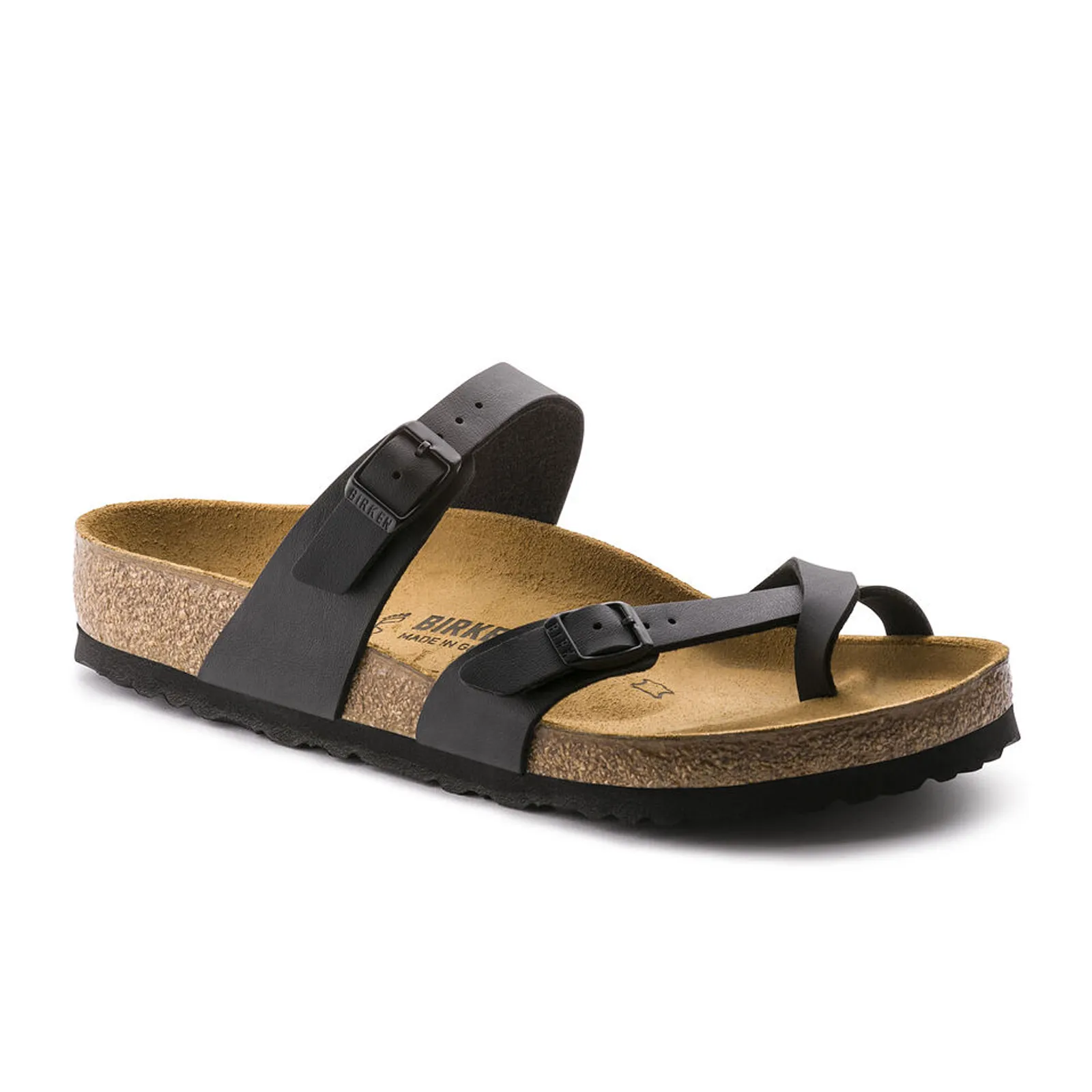 Birkenstock Mayari Narrow Sandal (Women) - Black Birko-Flor