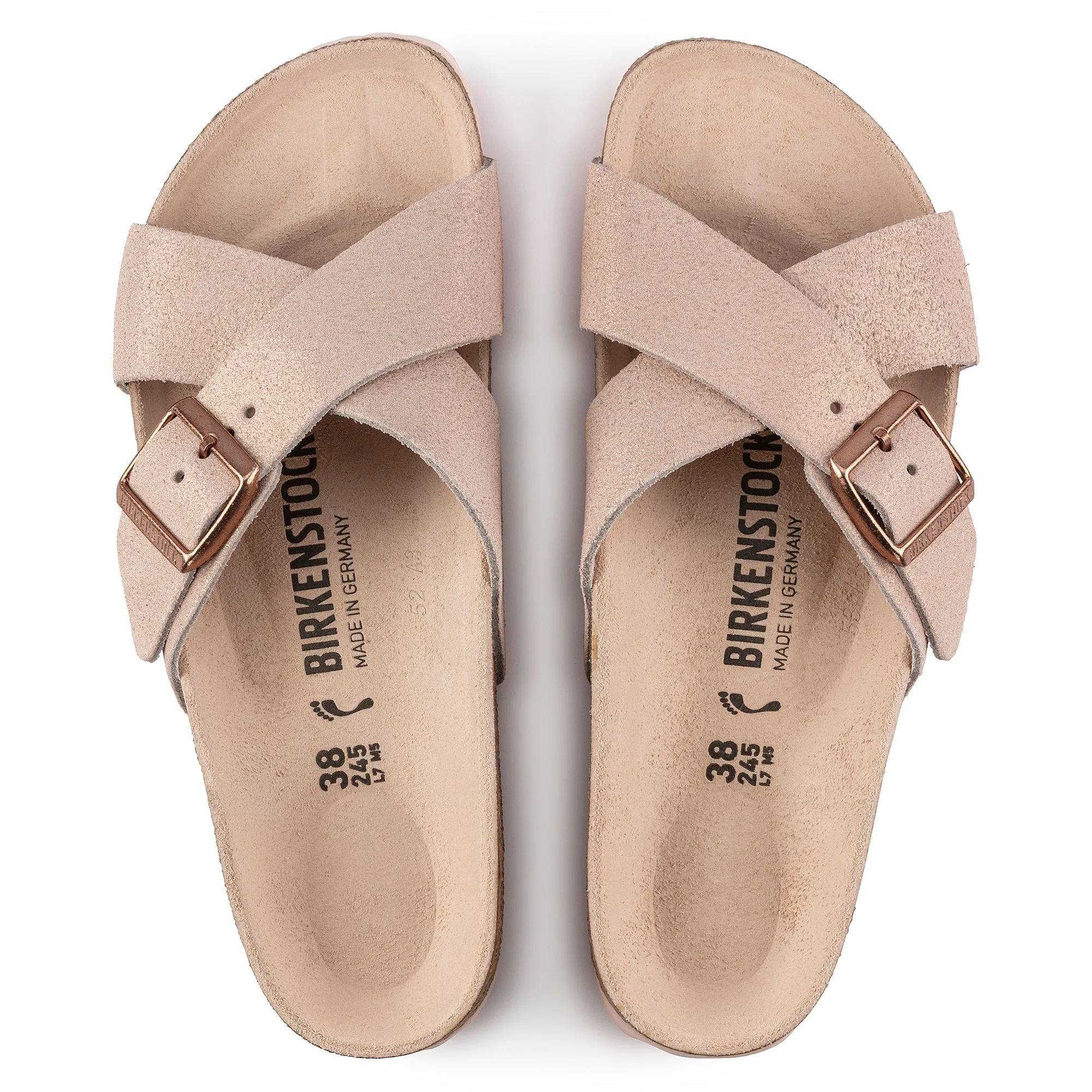 Birkenstock Siena Shimmer Suede Leather Women's