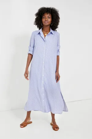 Blue Stripe Griffin Dress