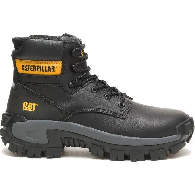 CAT Men's Invader Hi Steel Toe Work Boot - Black - P91287