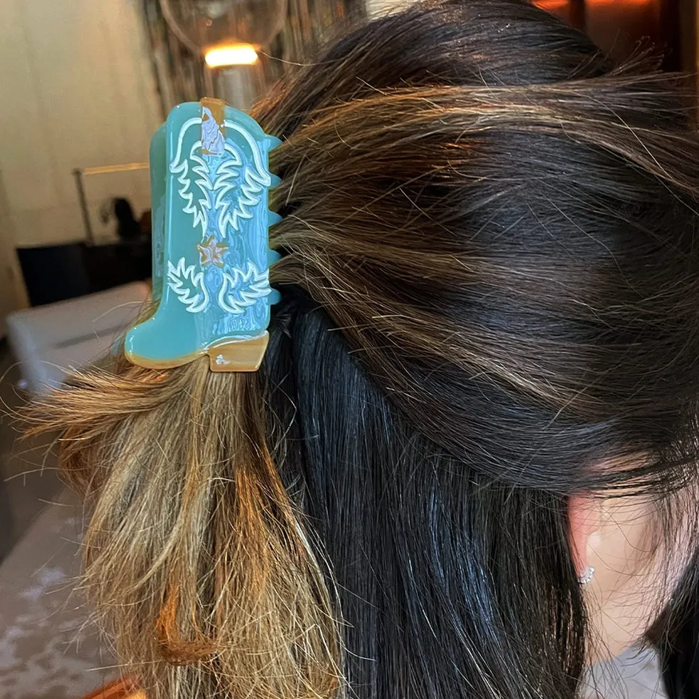 Cowgirl Boot Hair Clip