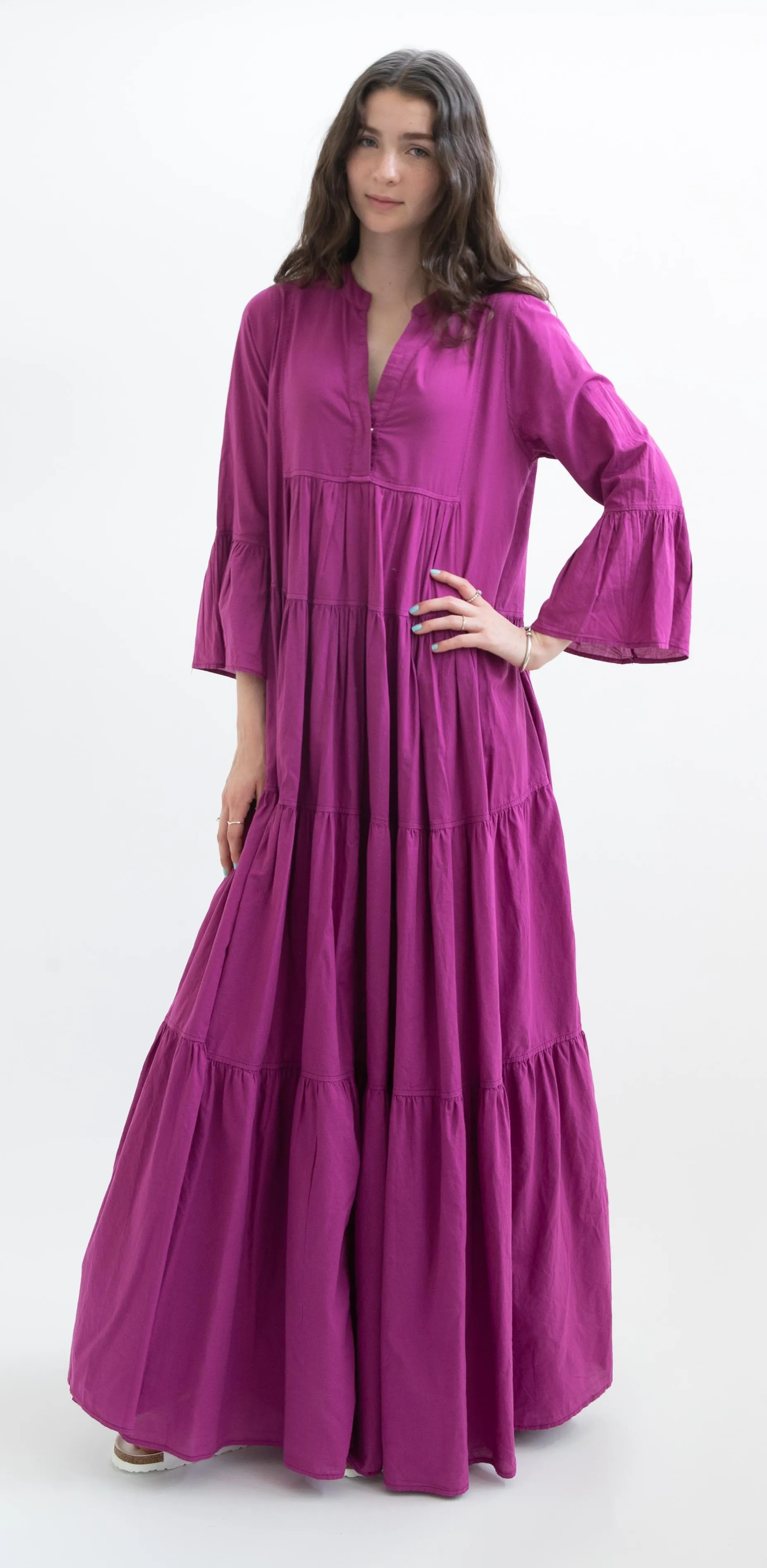 Devotion Twins Kamares Dress in Violet