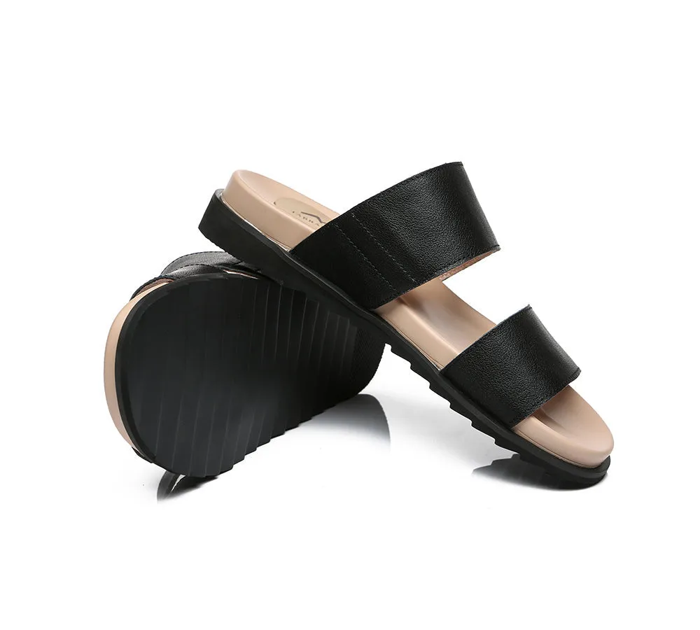 Double Strap Sandal Slides Women Savannah