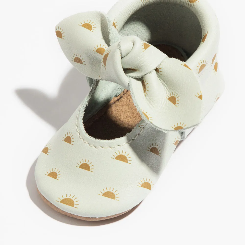 Freshly Picked Sunscape Knotted Bow Soft Sole Moccasins