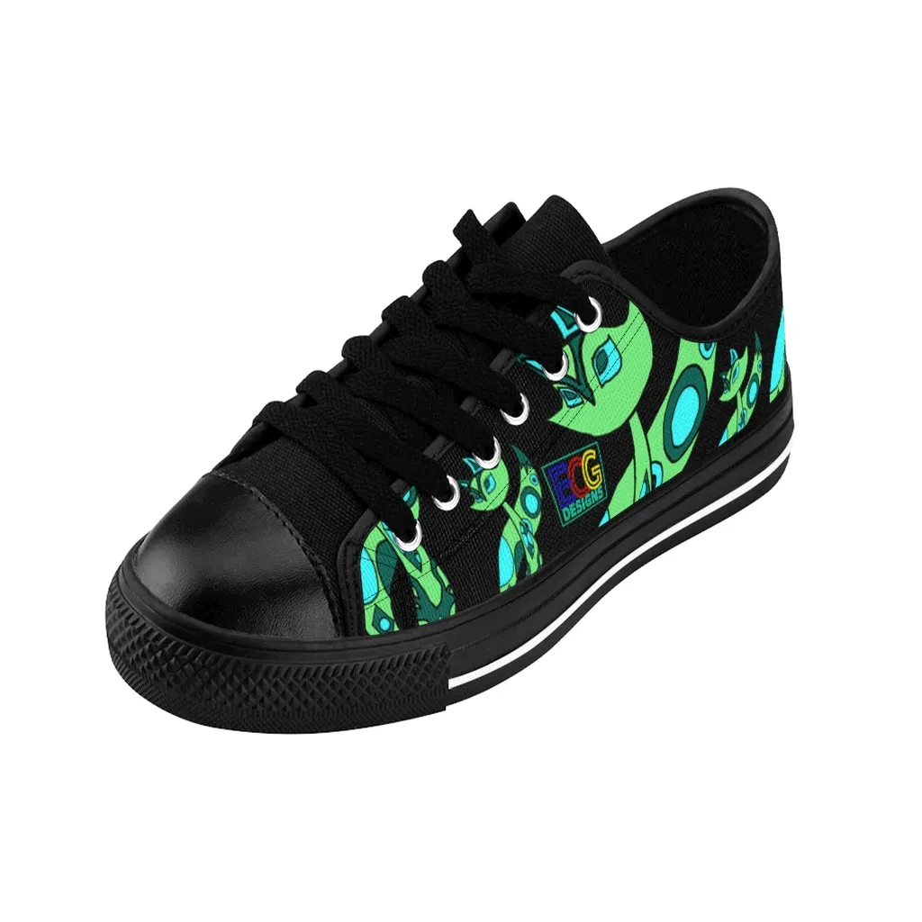 Green Cat Women's Sneakers