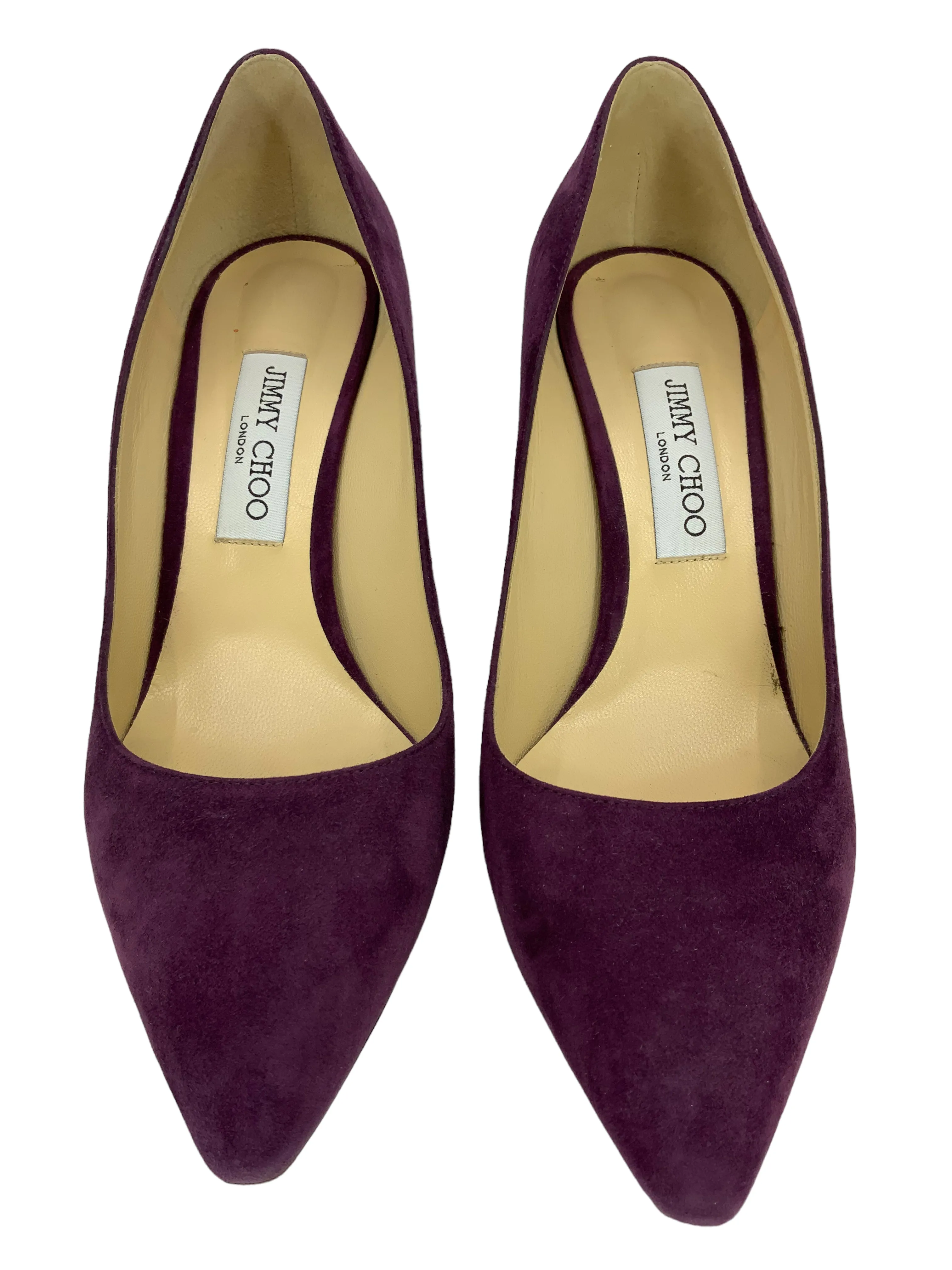 Jimmy Choo Romy 85 Suede Pumps Size 10