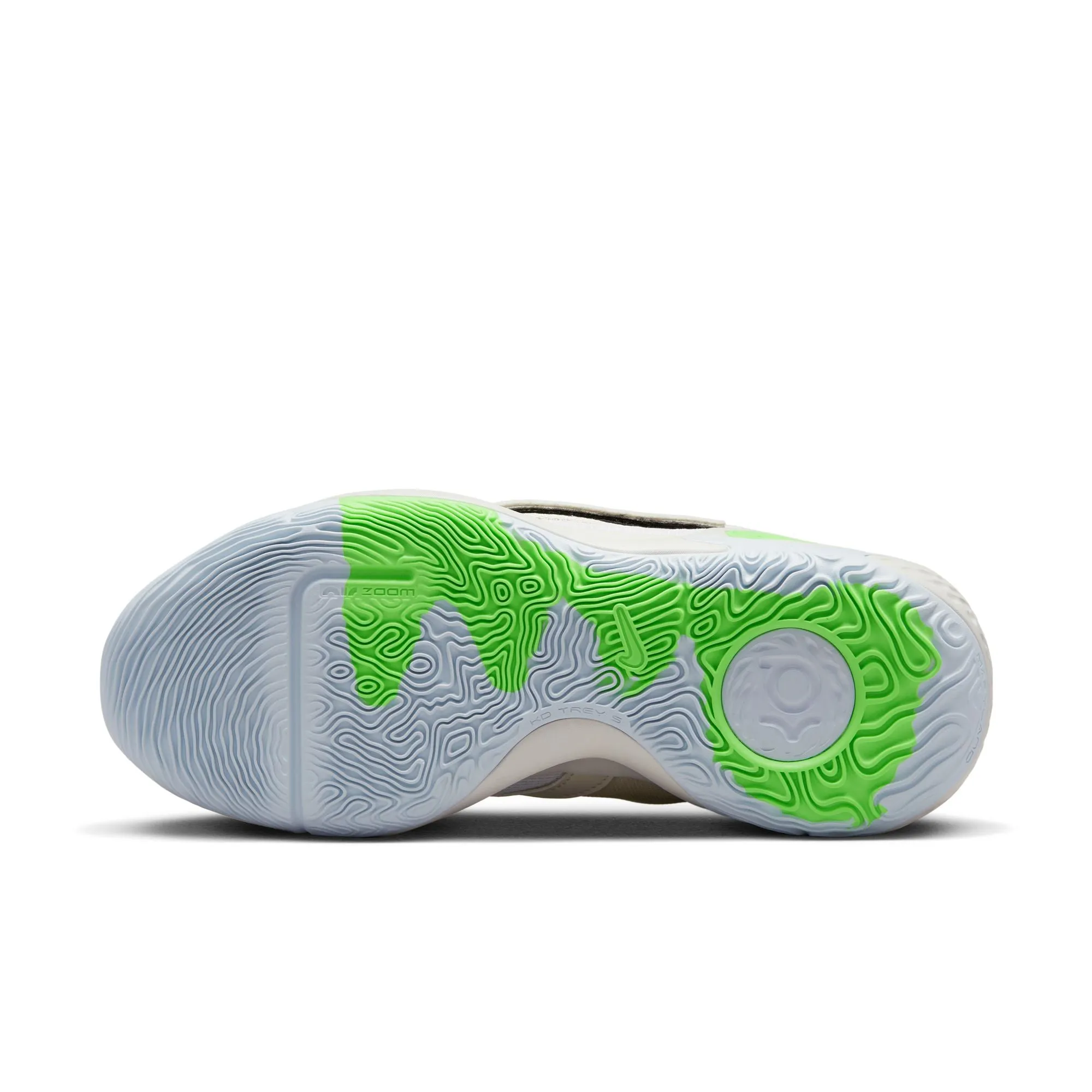 KD Trey 5 X Basketball Shoes - White/Green