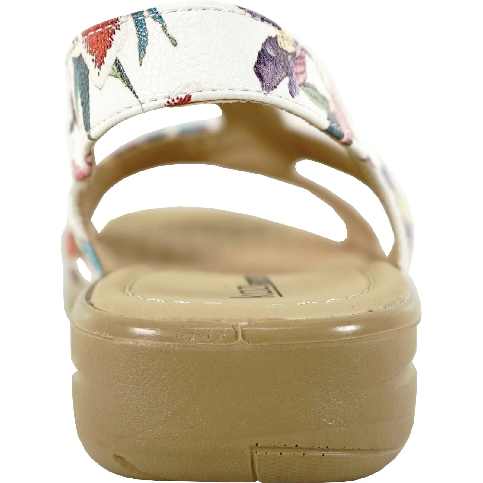 kozi Women Sandal OY3132 Comfort Wedge Sandal Flower