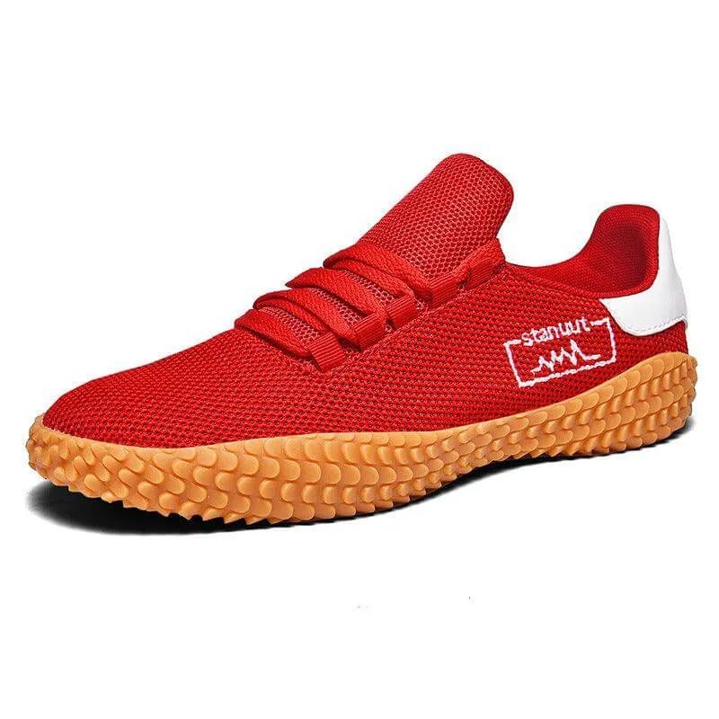 Men's Breathable Woven Sneakers for Spring and Summer - Lightweight Korean Casual Shoes