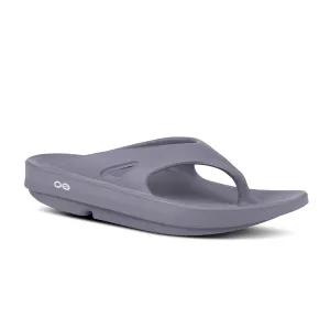 Men's Oofos OOriginal Thong Color: Slate