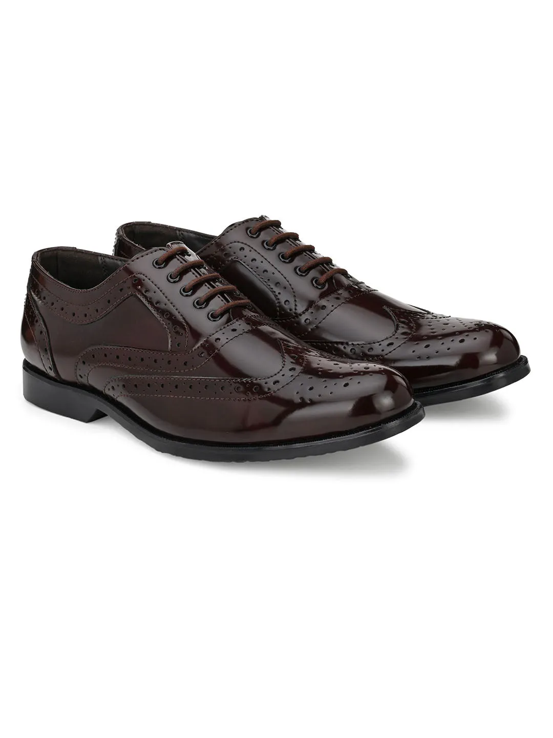 Mocha Formal Lace-Ups