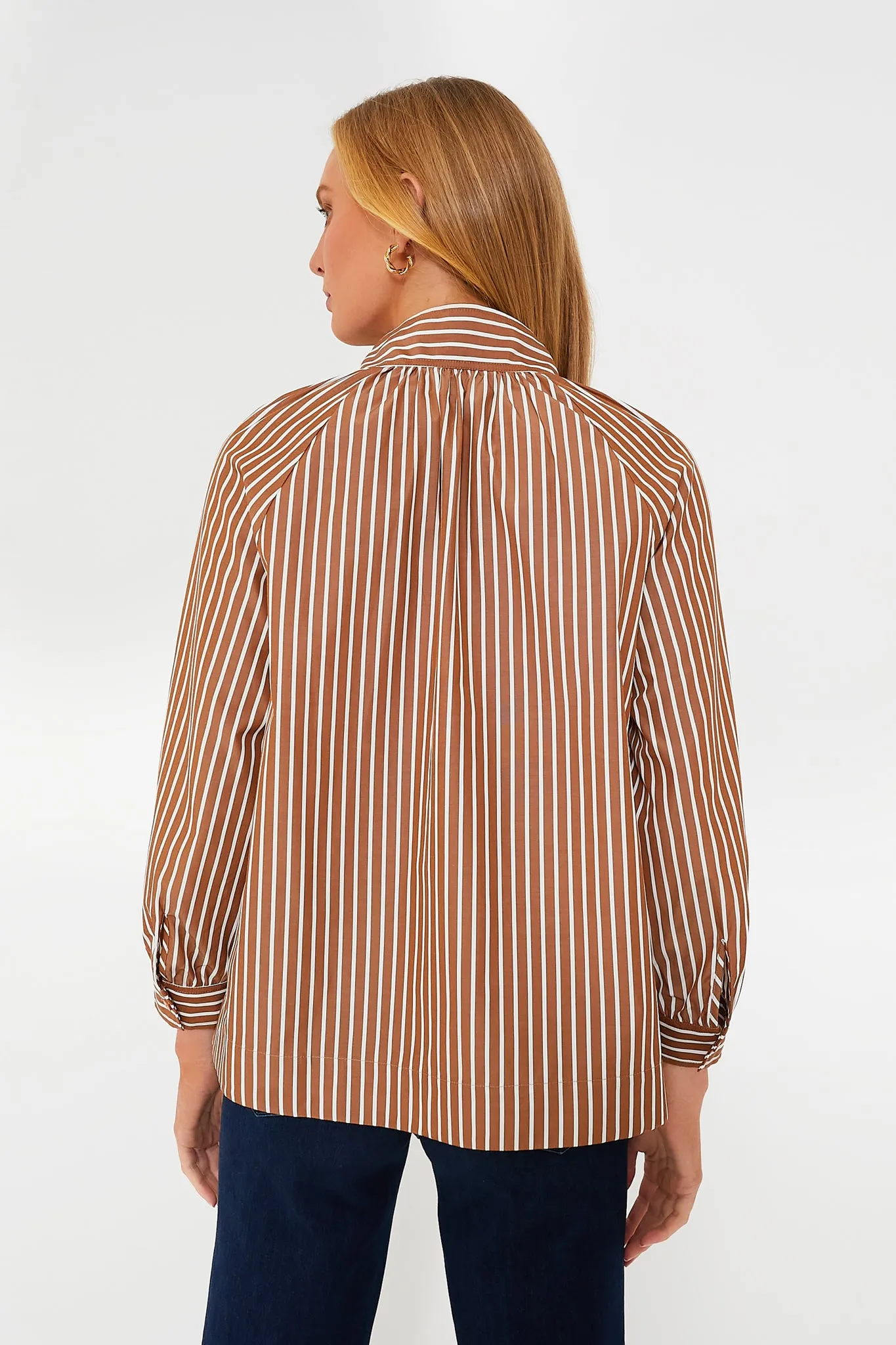 Mocha Stripe Emy Top