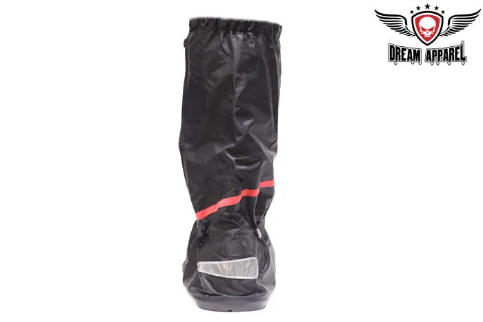 Motorcycle Rain Boot Covers With Rubber Outer Sole - Raingard Legs