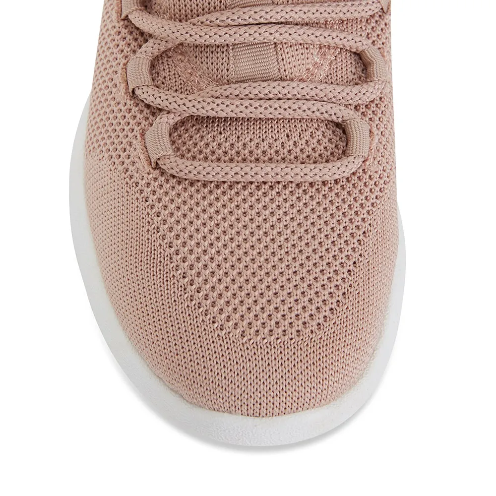 Nadal Sneaker in Blush Fabric