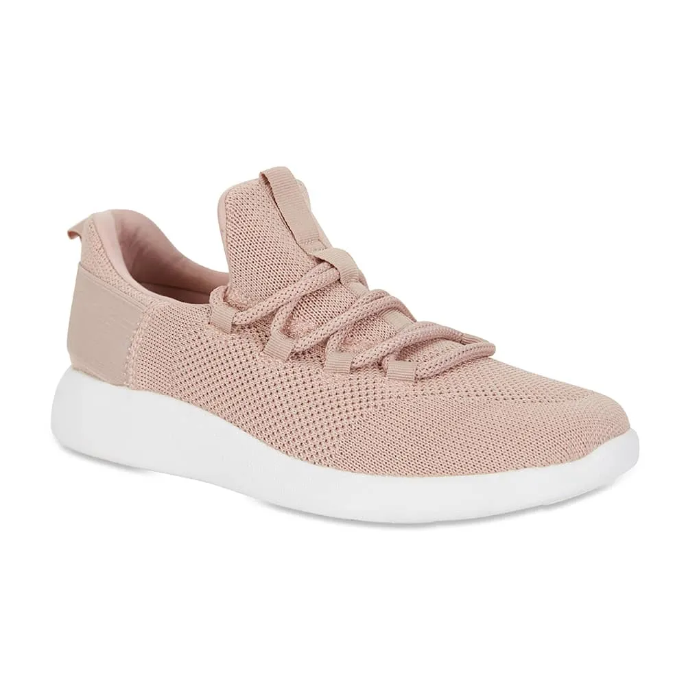 Nadal Sneaker in Blush Fabric