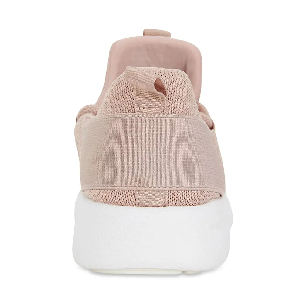 Nadal Sneaker in Blush Fabric