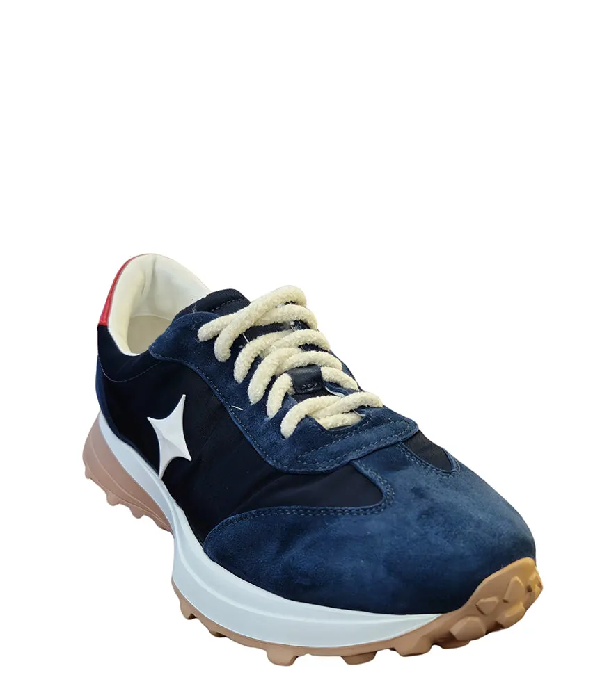 Navy Star Jogger Sneaker