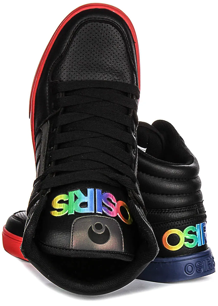 Osiris Clone In Black Blue Red For Men