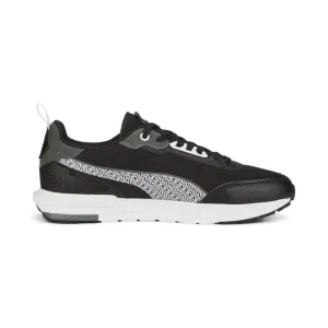 Puma R22 Mono Unisex Black Sneaker Shoes