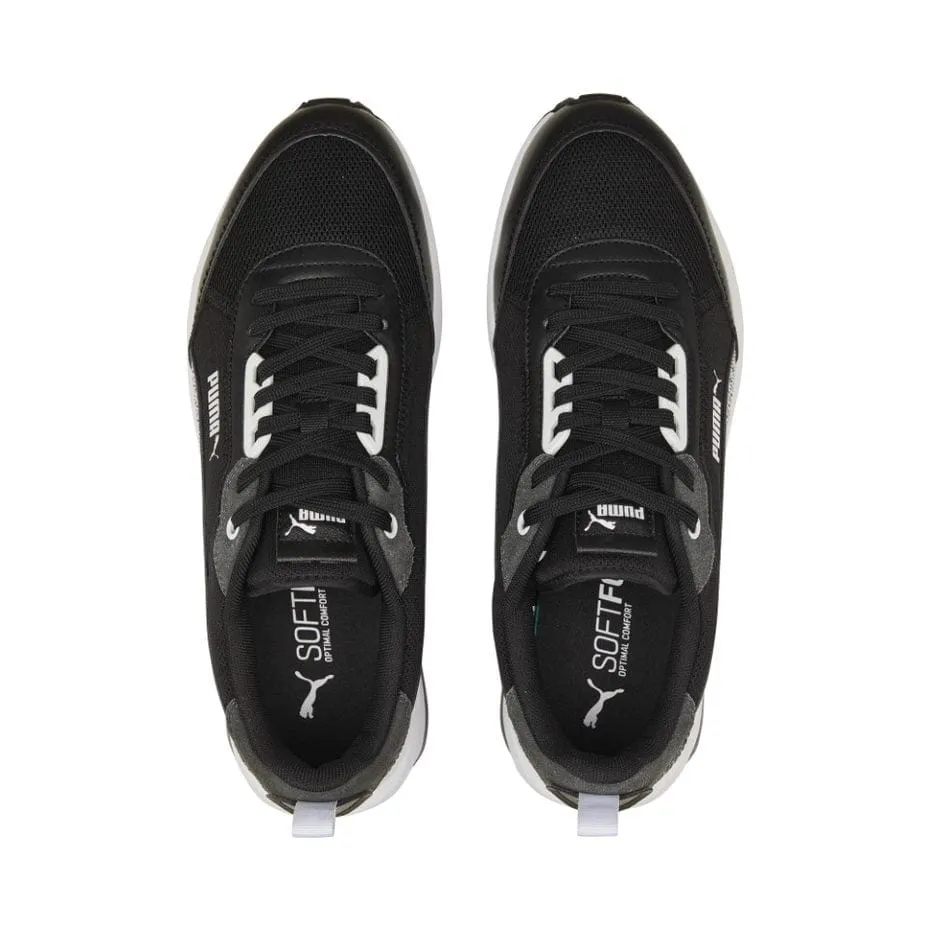 Puma R22 Mono Unisex Black Sneaker Shoes