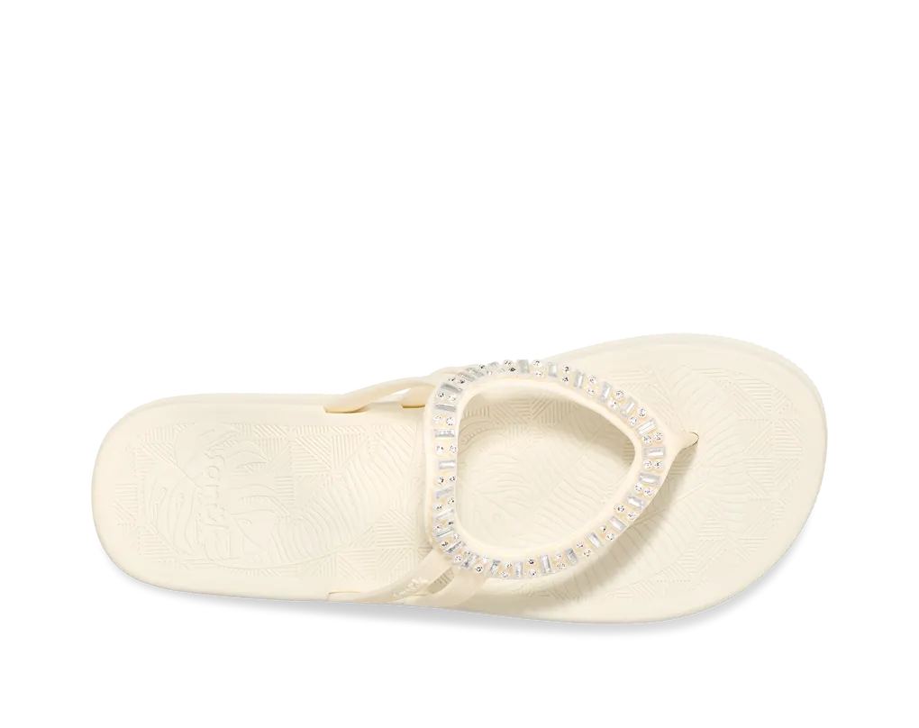 Sanuk Womens Sunshine Gem Sandals - White