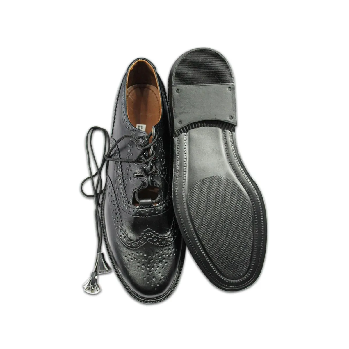 Scottish Ghillie Brogue Shoes Genuine or Patent Leather