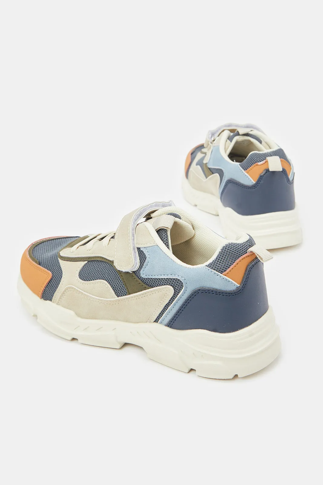 Senior Boys Multicolour Chunky Sneaker