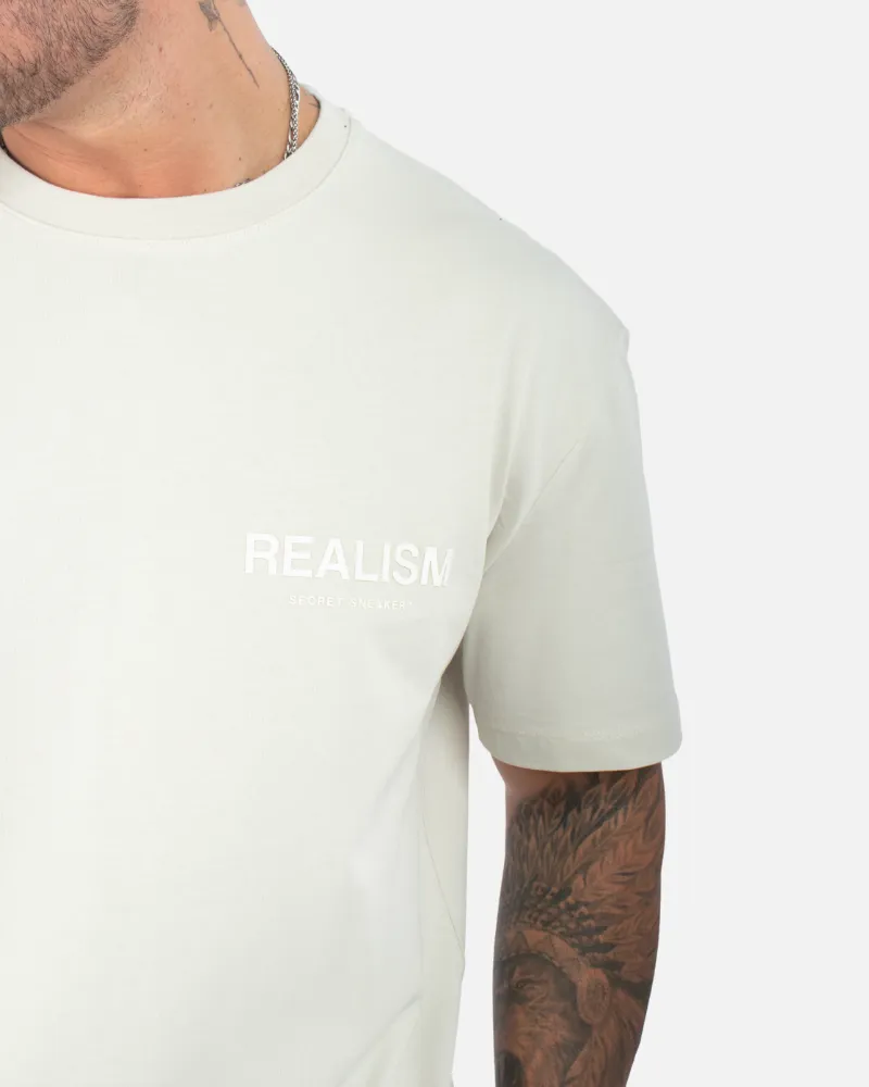 SSS REALISM BACK LOGO TEE WHEAT