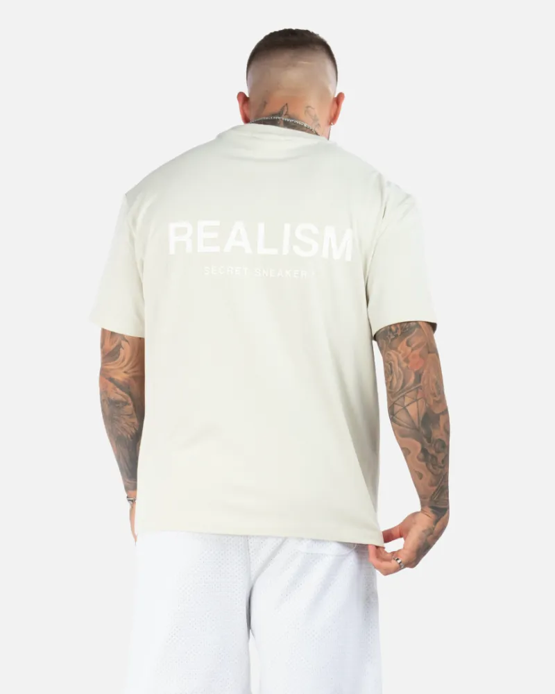 SSS REALISM BACK LOGO TEE WHEAT