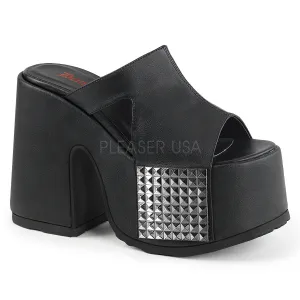 Stud Panel Platform Gothic Sandals