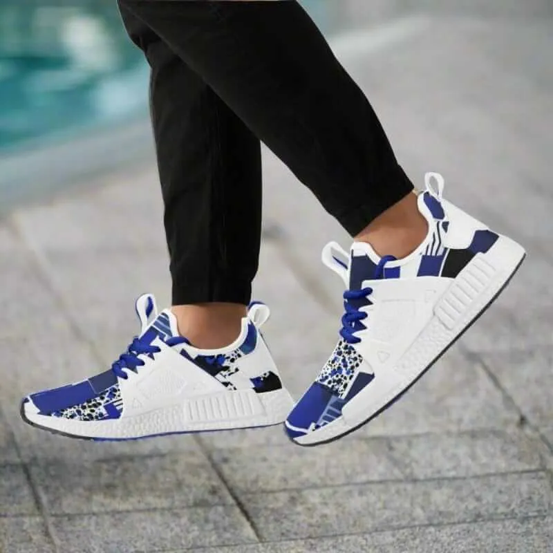 Stylish Men's Mesh Race Sneakers