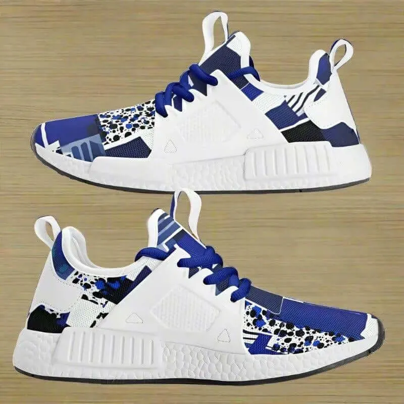 Stylish Men's Mesh Race Sneakers