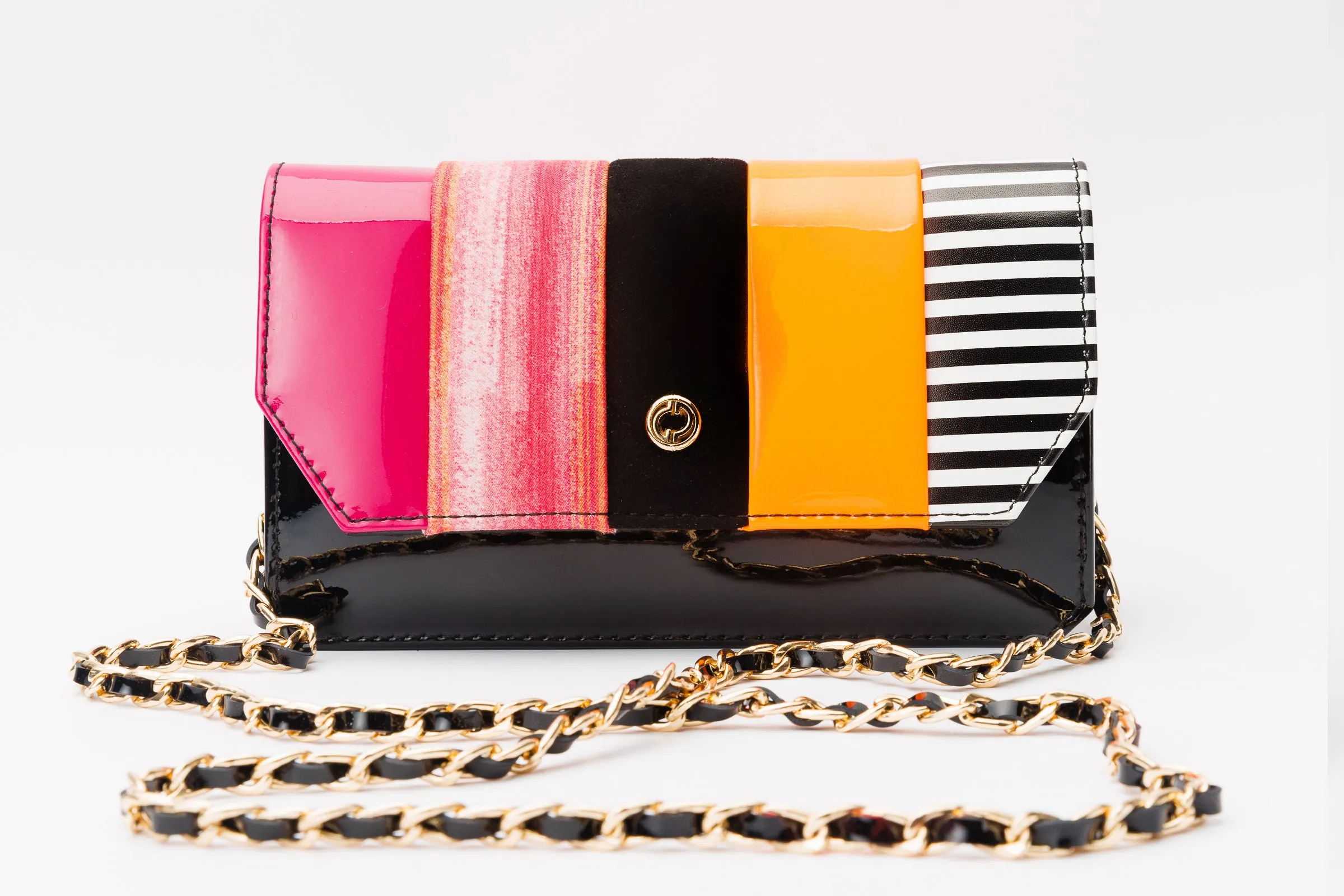 The Santa Amaro Multicolor Leather Handbag