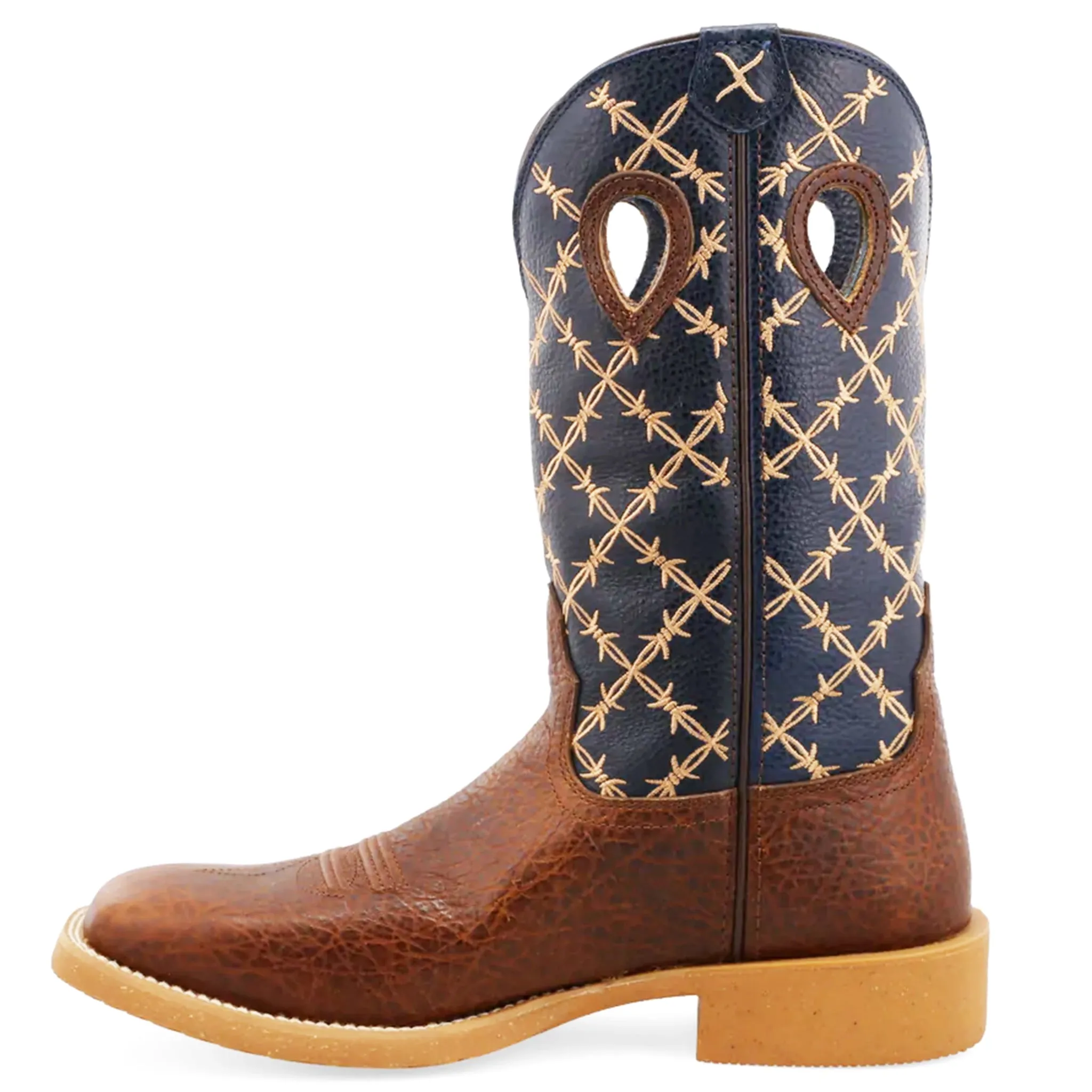 Twisted X Men's 12" Western Boot-Stirrup Friendly Rubber Outsole