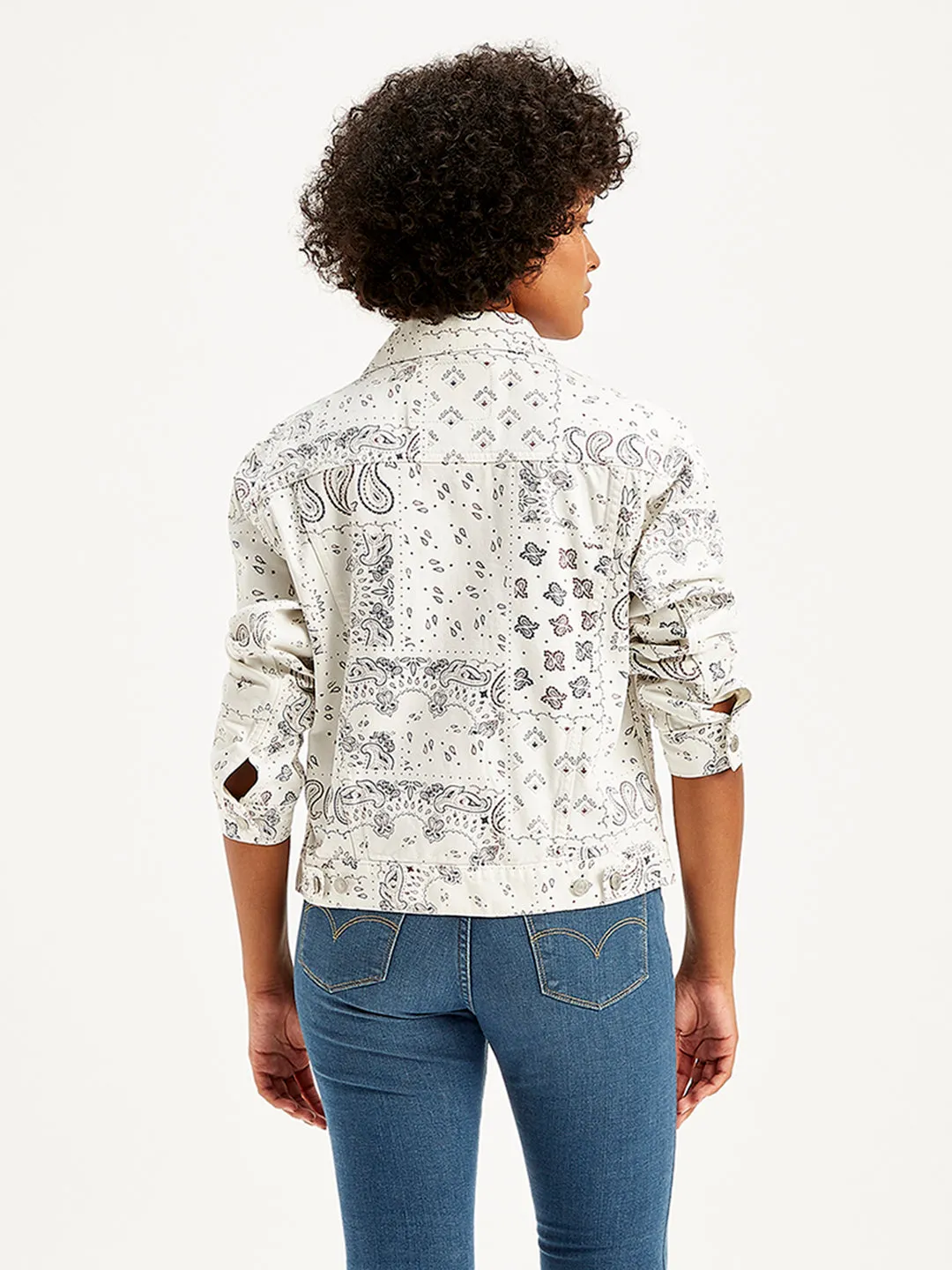 Women's Solid White Jacket